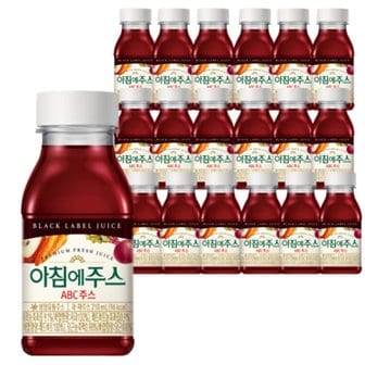  서울우유 아침에주스 블랙라벨 ABC 주스 210ml x18개