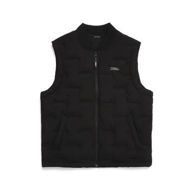 내셔널지오그래픽 키즈 K224UDV220 튜브 DOWN VEST CARBONBLACK