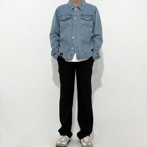 [582] 남녀공용 베이직 청자켓 (S6762003)