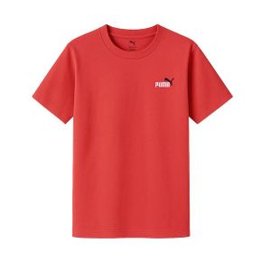 푸마 에센셜 투컬러 몰로고 반팔티 레드 685779 15_P410882871