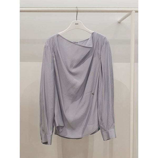 [파주점] 쥬크 주크 넥라인 포인트 하프 블라우스 V262PSC937