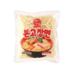 본고장 본고장면 200g 일식요리 생면 우동면사리