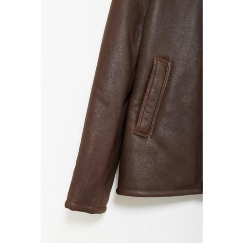 아워레가시 가죽 자켓 M4249AR RUSTIC GRAIN BROWN SHEARLING