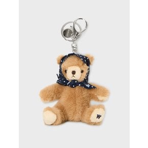 WHAWG2321A 후아유 Mini Fluffy Bear Bandana Keyring