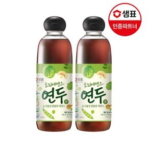 [G]샘표 요리에센스 연두 순 830ml 2개 /조미료/양념/육수