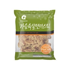 청하FnS 마니커 가슴속살 텐더스틱 1kg 국내산/치킨텐더