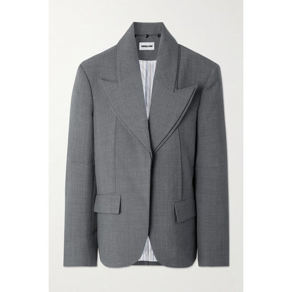 레이어드 플란넬 블레이저 46376663163049436