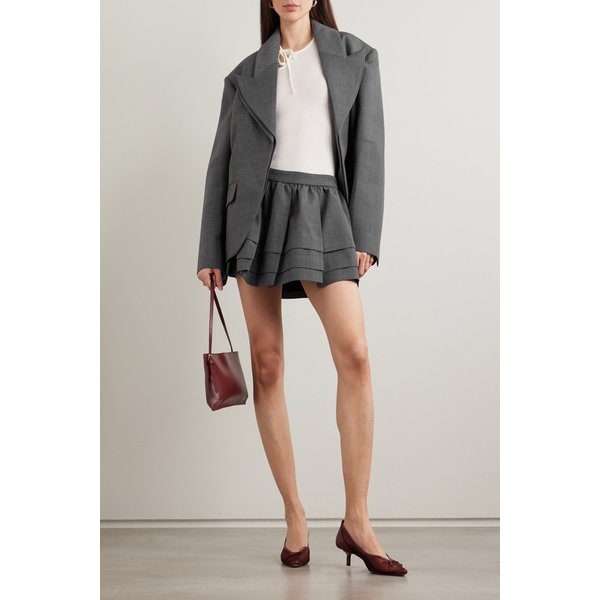 레이어드 플란넬 블레이저 46376663163049436