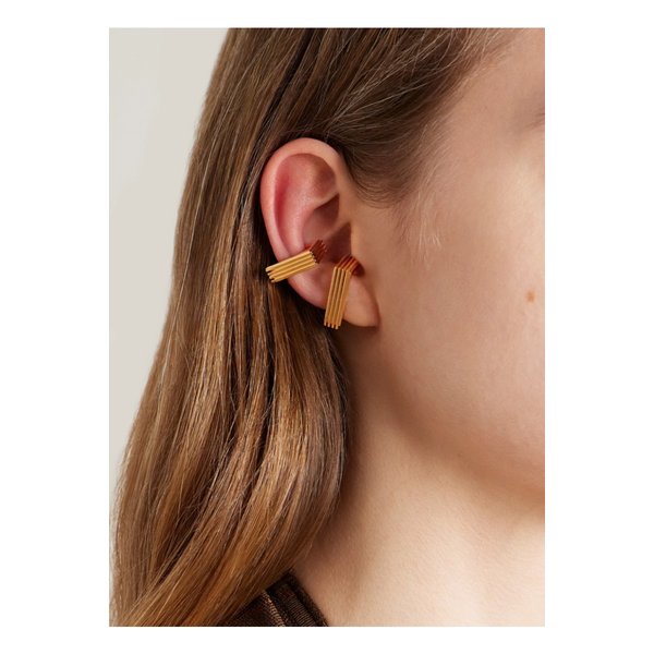 케이트 엠파이어 골드 도금 이어커프 2p 세트 46376663162888129