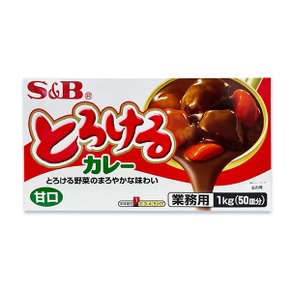 [새벽배송][우리가락]S&B 카레 토토케루(순한) 1KG