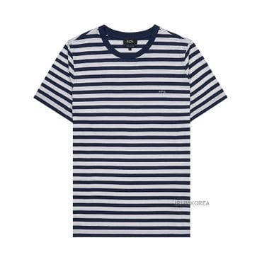 아페쎄 [APC] SS25 남성 스트라이프 티셔츠 COHBZ M26419 IAK