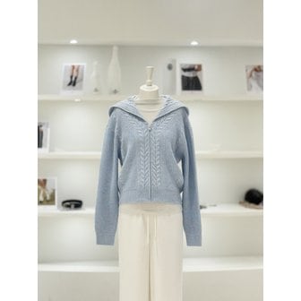 듀엘 [여주점] 여성 스칼럽 집업 가디건 (L261KSL002)