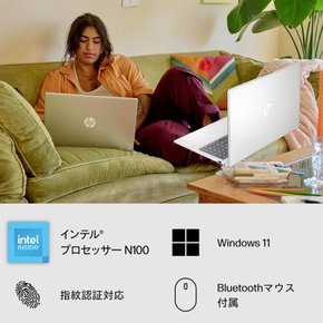 HP HP 15-FD0045TU N100 8GB 256GB SSD 블루투스 노트북 인텔 프로세서 메모리 마우스 포함