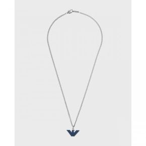 4162264 Emporio Armani Silver-Tone Necklace - Silver 81466110