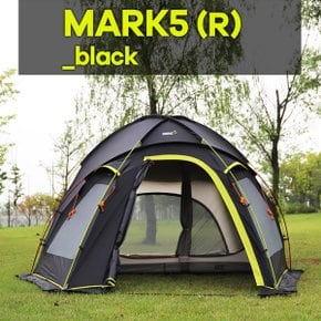 마크5R 블랙 돔 텐트 그라운드시트 포함