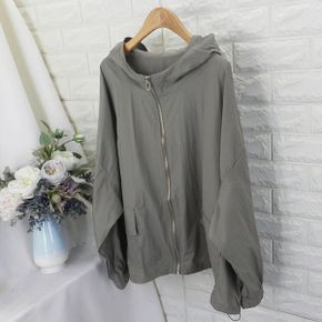 big 바스락박스점퍼COD여름점퍼 바스락점퍼 등산점퍼 바람막이 후드점퍼_P393971995