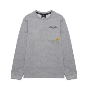 K243UTS010 베이직 로고 싱글 티셔츠 M/GREY