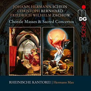 VARIOUS - CHORALE MASSES & SACRED CONCERTOS/ HERMANN MAX 샤인, 베른하르트, 차하우, 피셔: