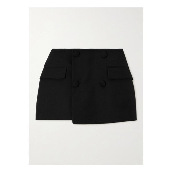 랩 효과 버튼 장식 울 쇼츠 1647597358594712