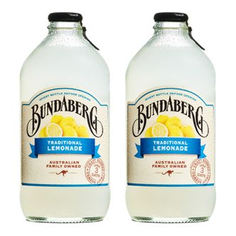  [분다버그] 레몬에이드 375ml x 2개 과즙탄산음료 음료수 탄산음료