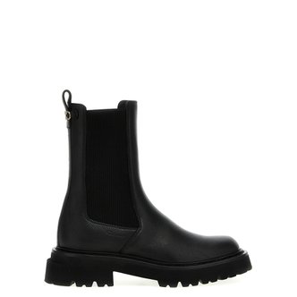 페라가모 Ankle Boots 0757878BLACK Black