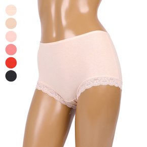 DS MT 18122 레이스 엣지 면스판 팬티
