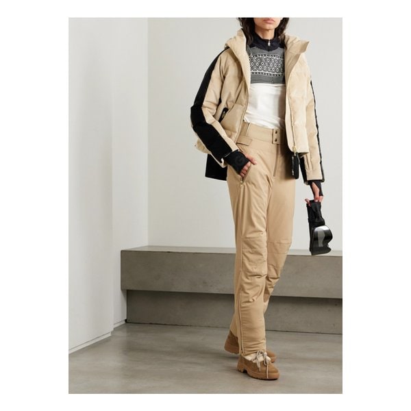 인카 후드 퀼티드 코듀로이 립스톱 스키 재킷 1647597343753732