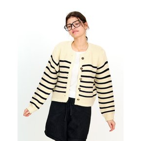 AR_Classic stripes cardigan_3color