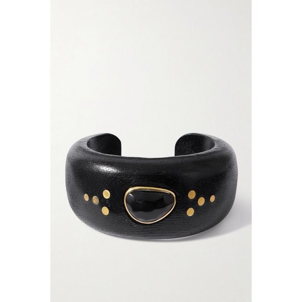 우드 골드톤 본 커프스 46376663162986524