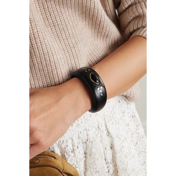 우드 골드톤 본 커프스 46376663162986524