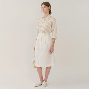 RS24 Fouette Cotton Skirt Off-White