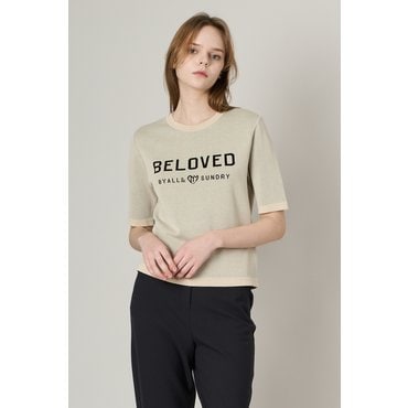 BCBG 올앤선드리 BELOVED 레터링 P/O(A3S2K333)