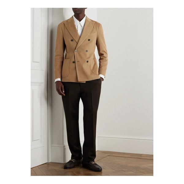 가먼트 다이 코튼 혼방 트윌 블레이저 뉴트럴 1647597351843629