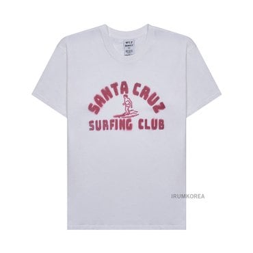 와일드동키 [와일드 동키] SS25 공용 산타크루즈 티셔츠 T SANTA CRUZ WHITE