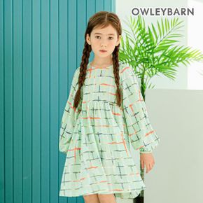 크레용체크원피스 그린 _P352684388