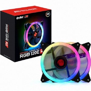 엠지솔루션 이엠텍 REDBIT TURBO JET FAN 120E R2 (2팩/컨트롤러)