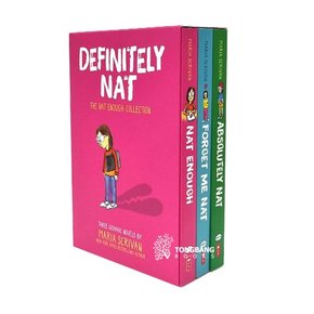 영어원서 Definitely Nat : Nat Enough 3 Books Box Set - Paperback