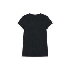 여성 도트 로고 숏 슬리브 티셔츠 A423330503000