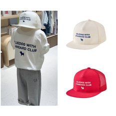 베스트아이템)25년S/S신상 25319-800-01(CR) 블루독 메쉬스냅(정가59000)