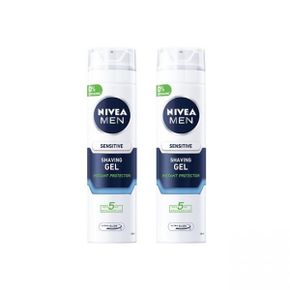 맨 센서티브 쉐이빙젤 면도젤 200ml X 2개