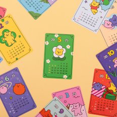데일리라이크 {김해점 할인 행사} 2025 젤리 베어 카드 캘린더