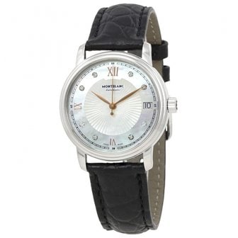  MONTBLANC(몽블랑)] 손목시계 Tradition Automatic 114957 레이디스 블랙