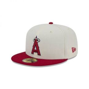 [해외] 1056221 뉴에라 모자 MLB [LA 에인절스] Chrome 59FIFTY Hat