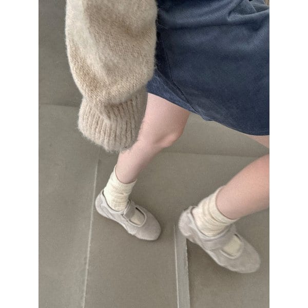 [단독]Kiko 벨크로 메리제인 레더 스니커즈(1.5cm)_AOF950 l 3colors