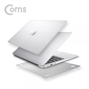 [ID409]  Coms 맥북 보호가이드(Silver), 외부 보호필름, Macbook Air 11형, 맥북 에어 11형