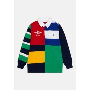 키즈 폴로 랄프로렌 롱 슬리브 럭비 셔츠 - 롱 슬리브 탑 - red/multi-coloured 9532362