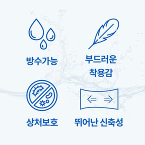 네오아쿠아드레싱 특대형 방수가 필요한 넓은 부위 상처에 고품질 방수반창고