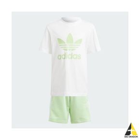 adidas 아디다스 KIDS 아디컬러 쇼츠  티 세트 IR6935