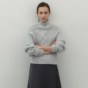 나인 WOOL CABLE LOW GAVGE KNIT T6962SG