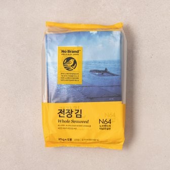 노브랜드 전장 김 100g (20g*5)